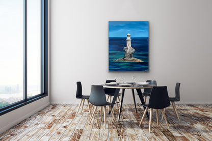 Quadro moderno con faro "Faro Phare du Four"