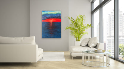 Quadro moderno del mare "Morning"