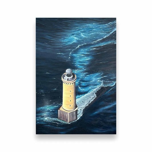 Quadro moderno Faro Mare