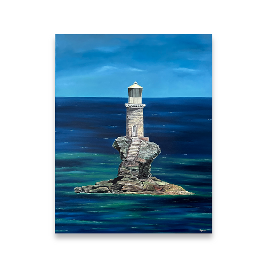 Quadro moderno con faro "Faro Phare du Four"