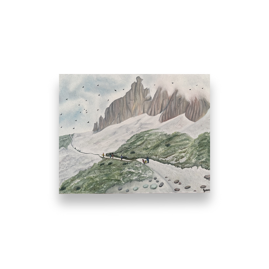 Quadro paesaggio "Tre cime di Lavaredo"